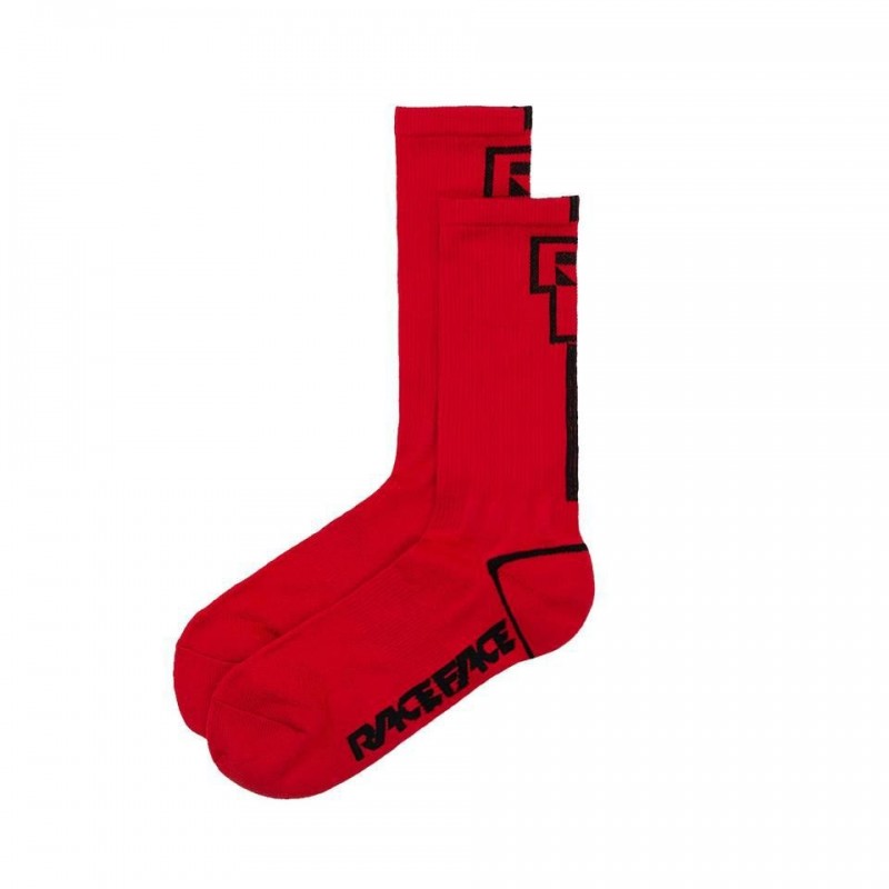 CALCETINES RACE FACE INDY 7  ROJO