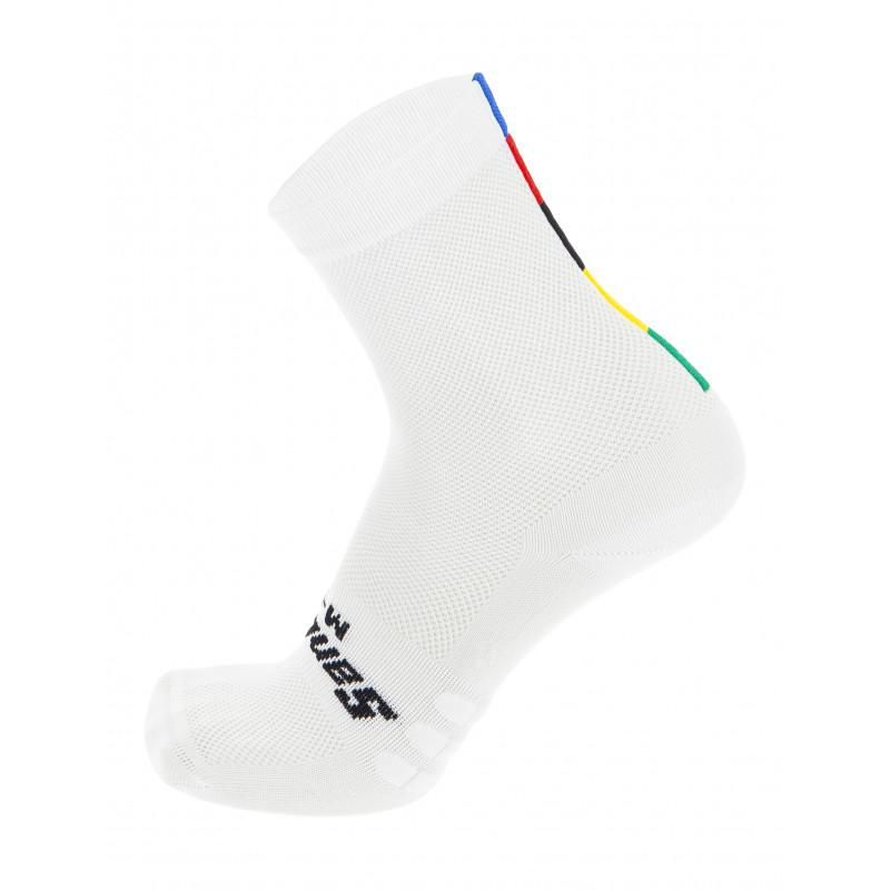 CALCETINES SANTINI UCI RAINBOW CALCETINES SANTINI UCI RAINBOW