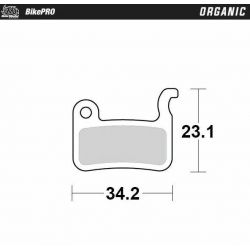 PASTILLAS MOTO-MASTER ORG  SHIMANO XT/DEORE/XTR/LX